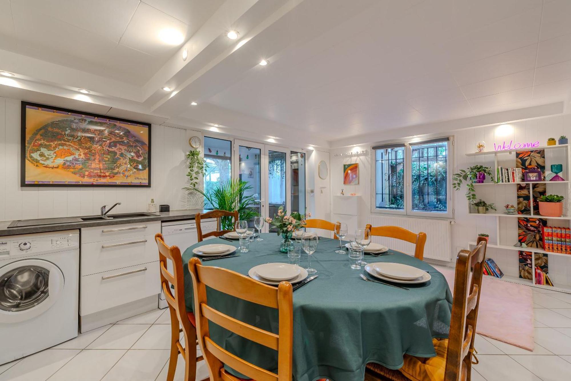 L'Oasis - Disney 10Min - Paris - Vallee Village - Parking เชสซี ภายนอก รูปภาพ